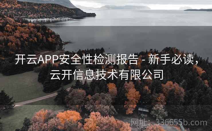开云APP安全性检测报告 - 新手必读，云开信息技术有限公司